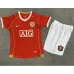 Manchester United Kids' Retro Jersey 2005/06 Home - Red