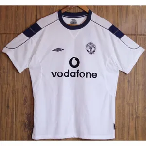 Manchester United Retro Jersey 1999/00 Away - White