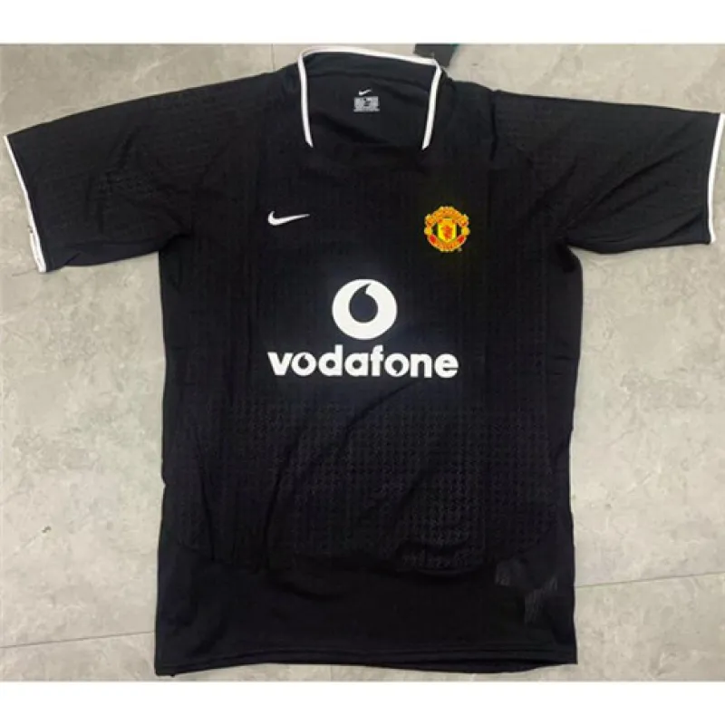 Manchester United Retro Jersey 2003/04 Away - Black