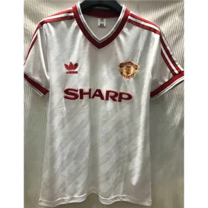 Manchester United 1986 Away Retro Soccer Jersey