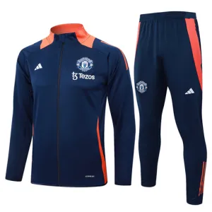 Vestito sportivo per bambini di Manchester United 2024/25 Azzurro