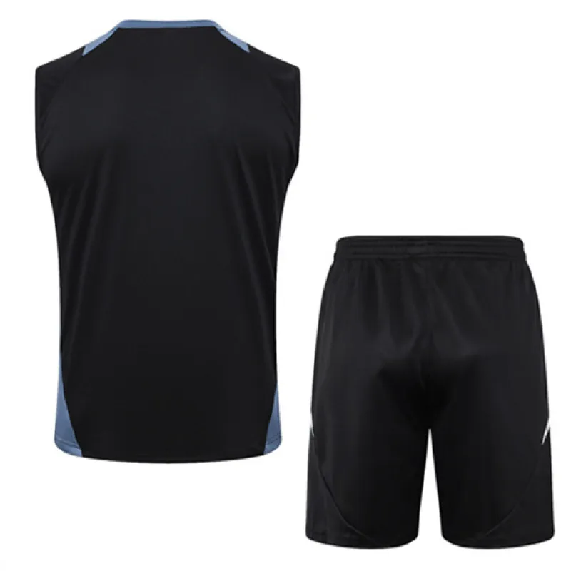 Manchester United Shorts and Vest Set 2024/25 Black