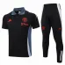 Manchester United Training Polo Shirt + Pants 2024/25 Black