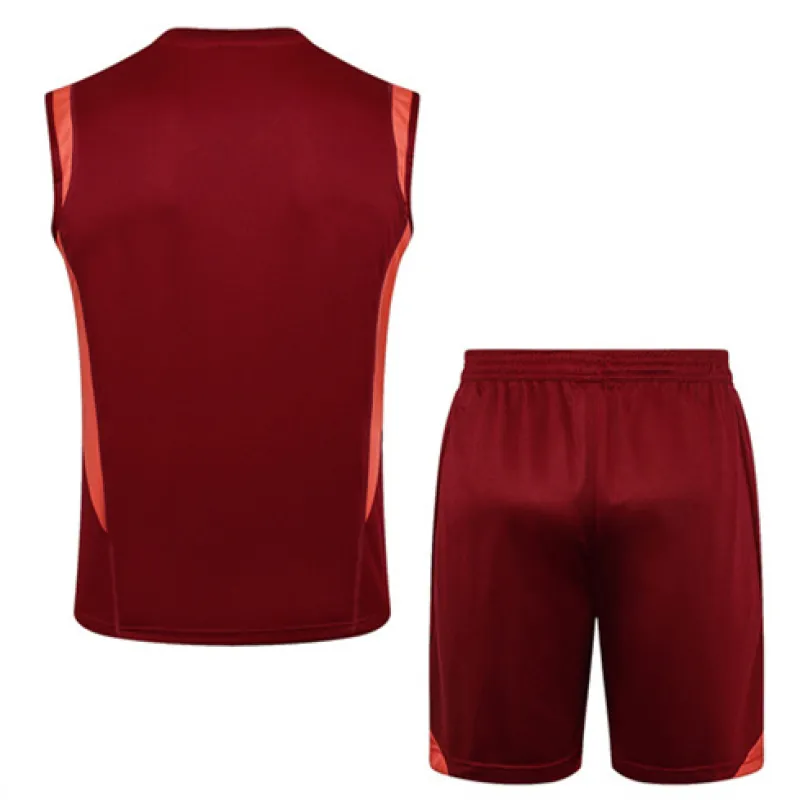 Manchester United Shorts and Vest Set 2024/25 Wine Red