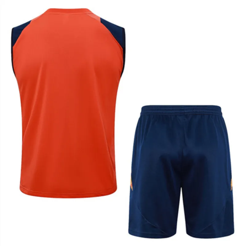 Manchester United Shorts and Vest Set 2024/25 Orange