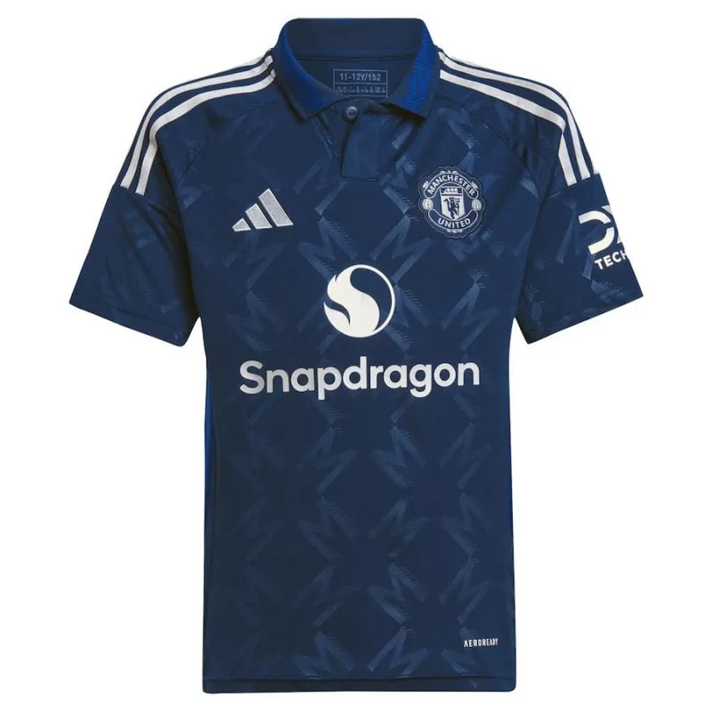 Manchester United 2024/25 Away Kids' Jersey Set - Blue