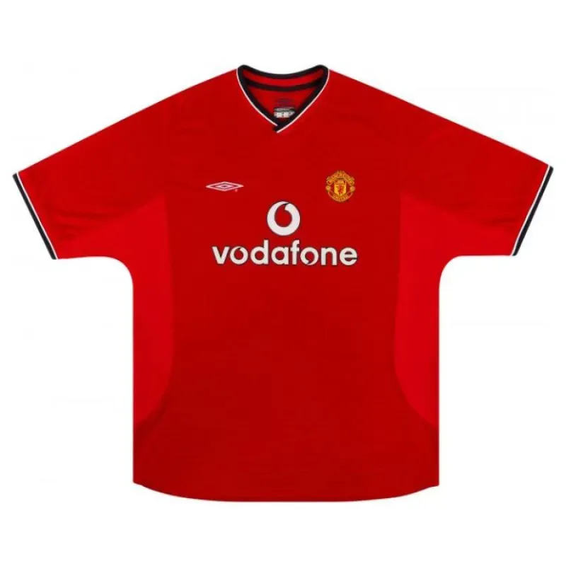 Beckham Manchester United Retro Jersey 1997-1999 Home - Red