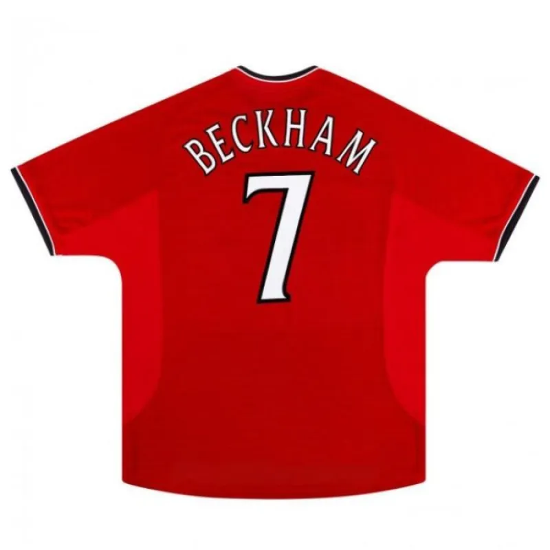 Beckham Manchester United Retro Jersey 1997-1999 Home - Red