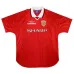 Beckham Manchester United Retro Jersey 1999-2000 Home - Red