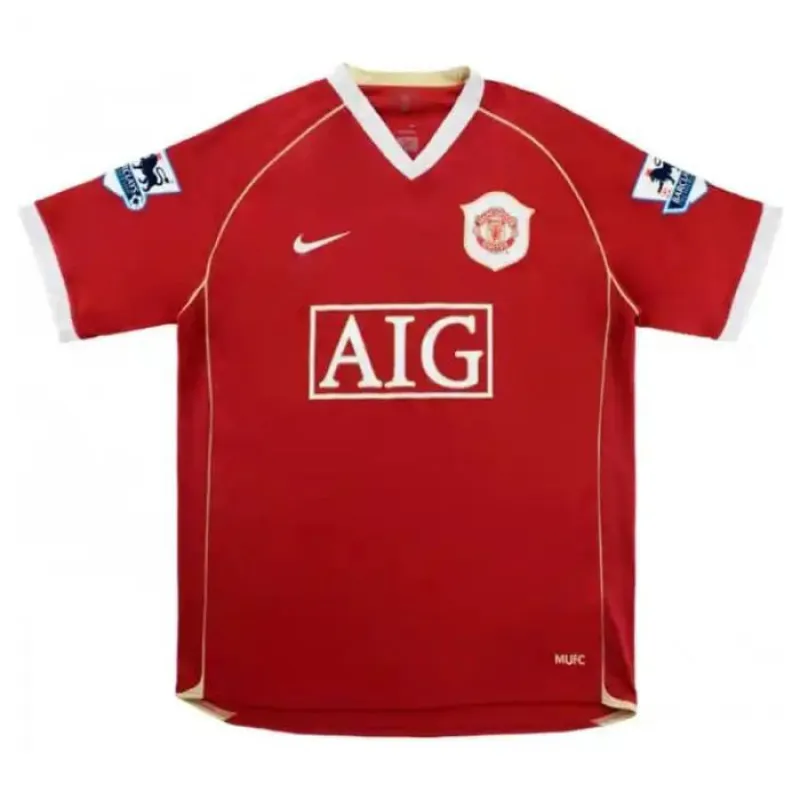 Cristiano  Ronaldo Manchester United Retro Jersey 2006/07 Home - Red