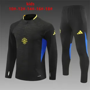 Manchester United 2025/26 Set Sportivo Bambino Nero