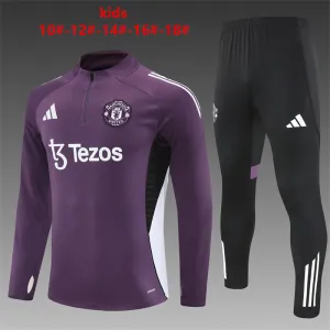 Manchester United 2025/26 Set Sportivo Bambino Viola