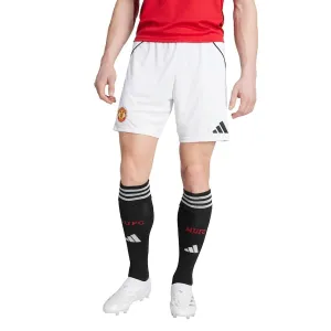 Manchester United 2025/26 Home Shorts - White