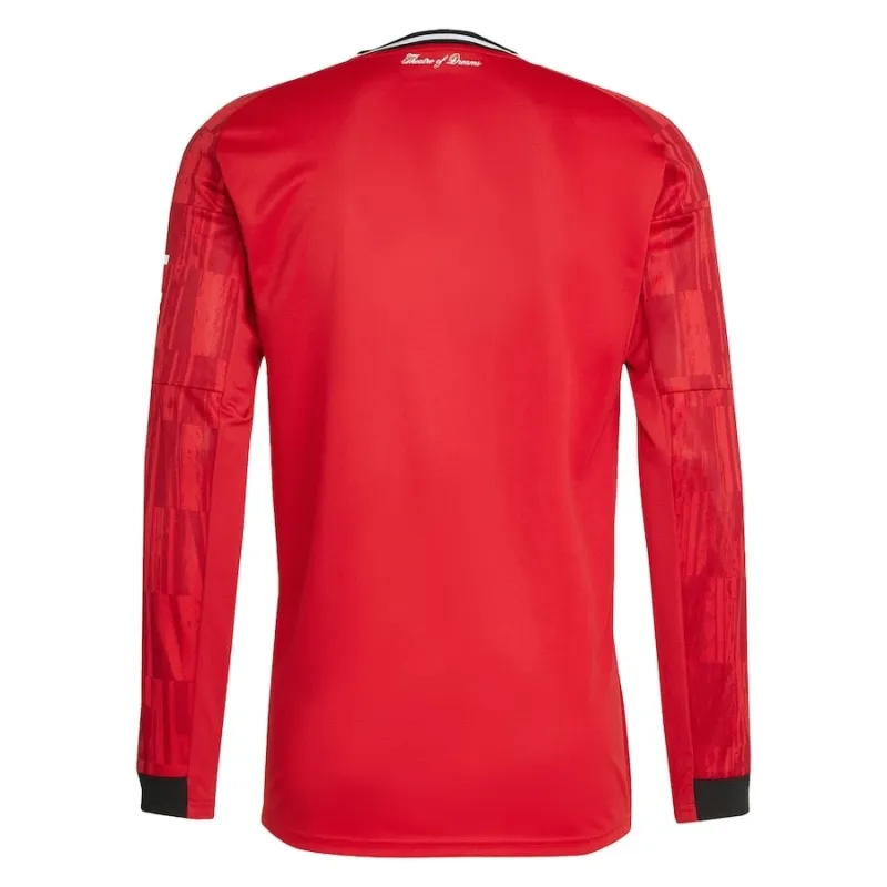 Manchester United 2025/26 Home Long-Sleeved Jersey - Red