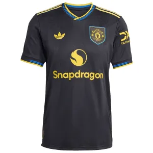 Manchester United 2025/26 Third Player Jersey - Black