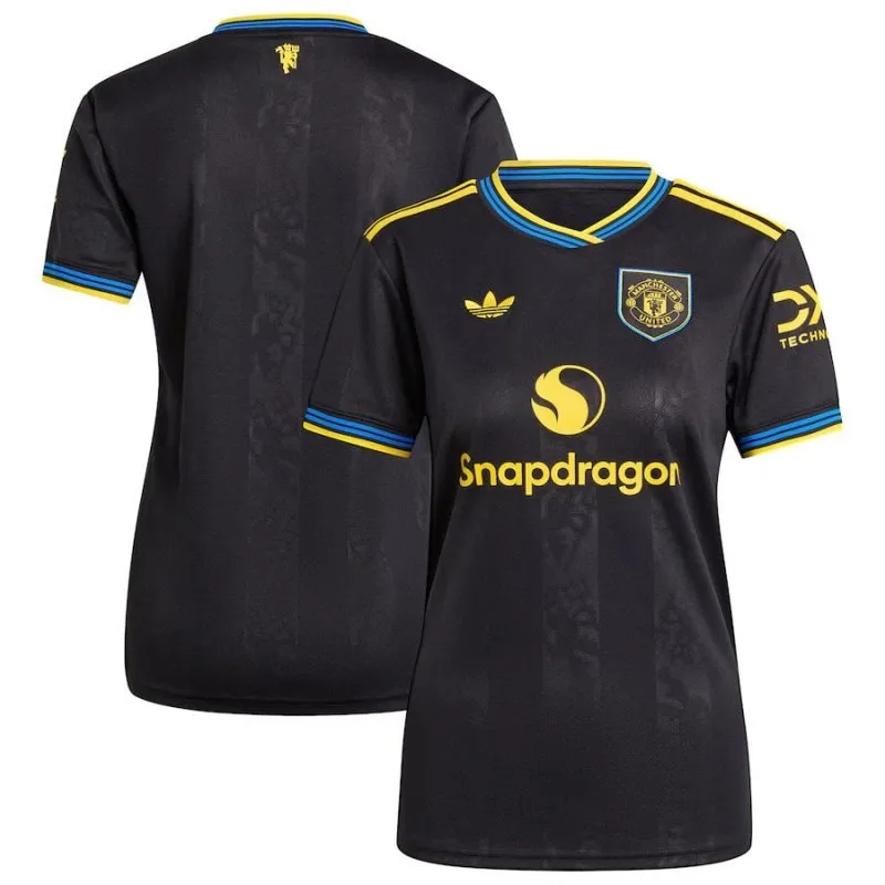 Manchester United 2025/26 Third Women's Jersey - Black