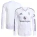 Manchester United 2025/26 Away Long Sleeve Jersey - White