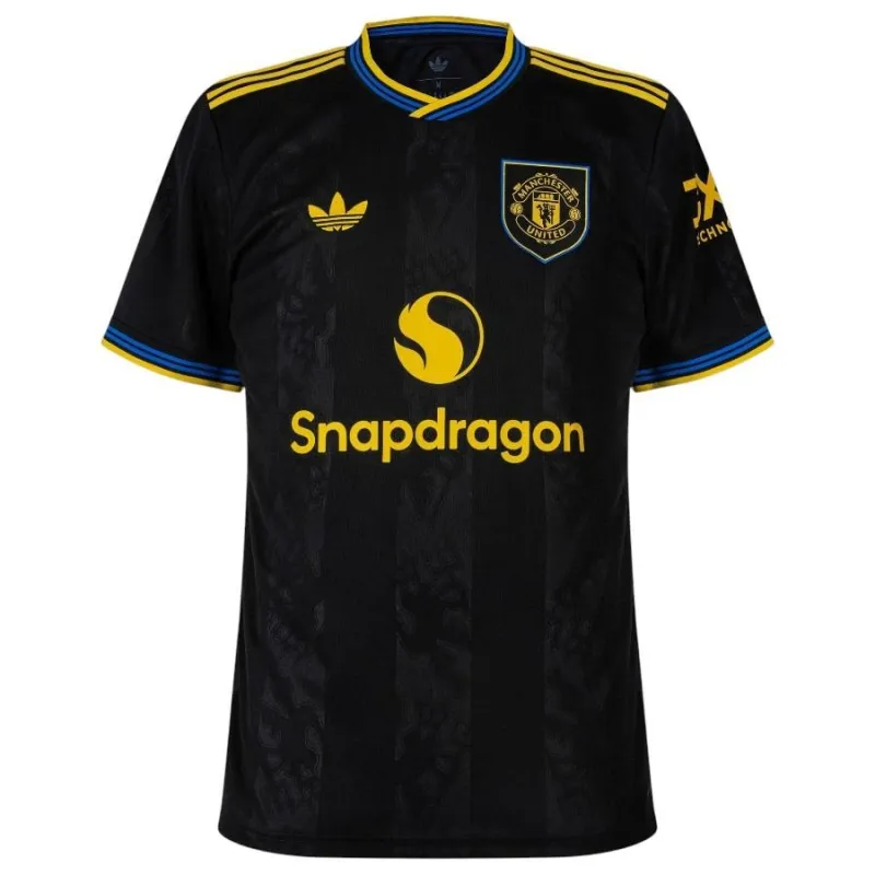 Manchester United CANTONA 2025/26 Third Jersey - Black