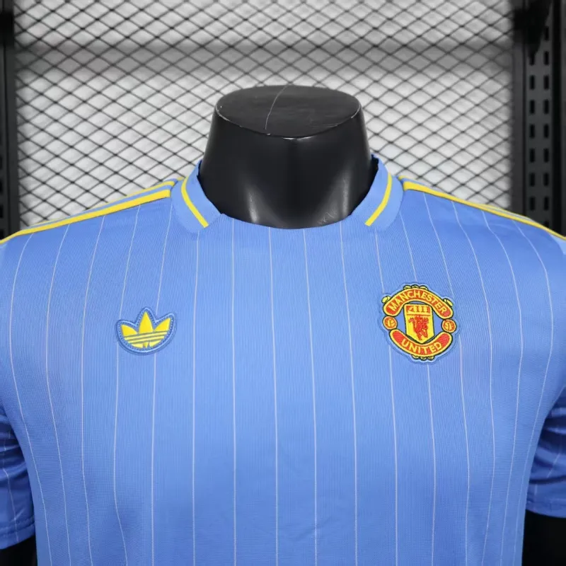 Manchester United 2025/26 Casual Edition Player Jersey - Blue