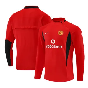 Manchester United 2002/03 Retro Red Training Top
