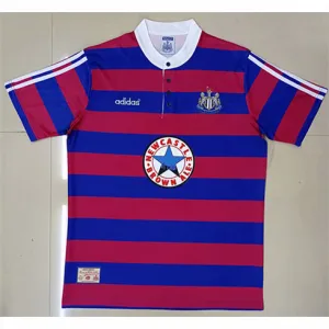 Newcastle United 1995/96 Retro Home Jersey - Blue/Red