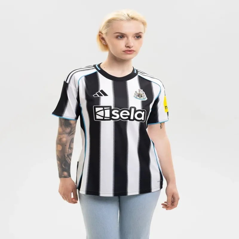 Newcastle United Women's 2025/26 Home Jersey - Black/White