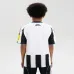 Newcastle United Kids' 2025/26 Home Jersey - Black/White