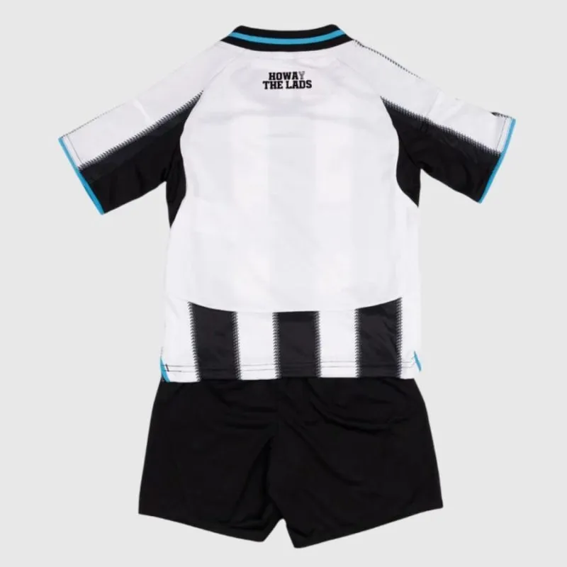 Newcastle United Kids' 2025/26 Home Kit - Black/White