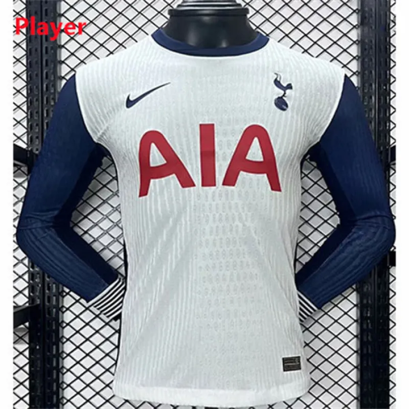 Maglia a maniche lunghe da campo di Tottenham Hotspur 2024/25 - Edizione giocatore - Bianca