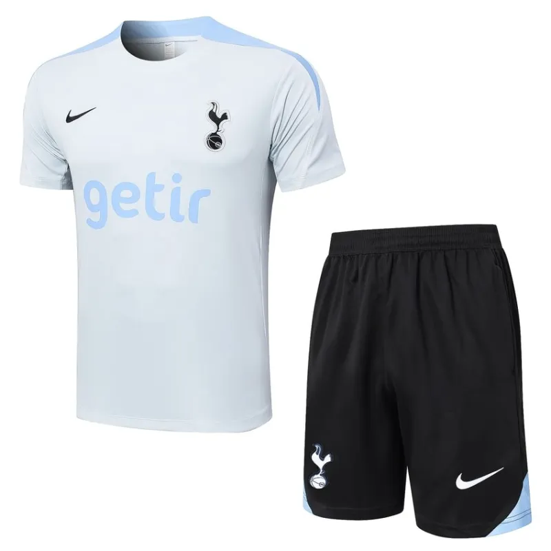 Maglia di allenamento + Shorts di Tottenham Hotspur 2024/25 - Bianca