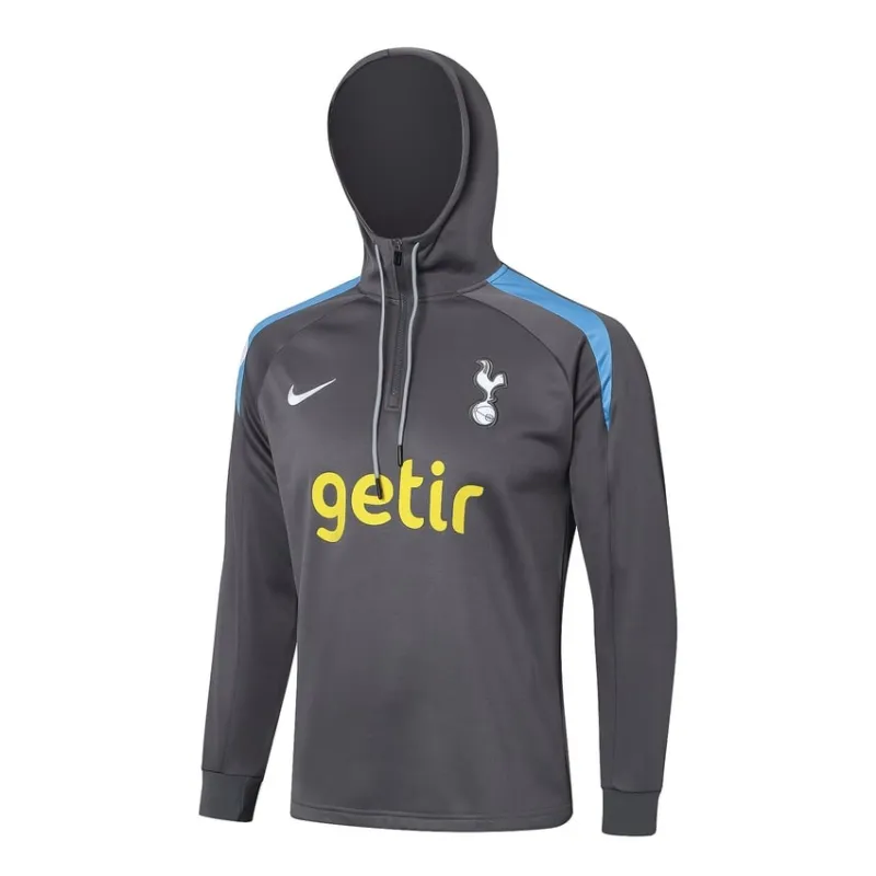 Tottenham Hotspur 2024/25 Hooded Sportswear + Trousers - Gray