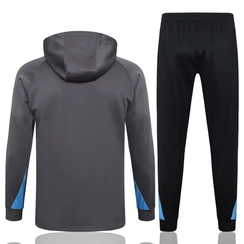Tottenham Hotspur 2024/25 Hooded Sportswear + Trousers - Gray