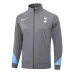 Tottenham Hotspur 2024/25 Hooded Tracksuit Set – Light Gray