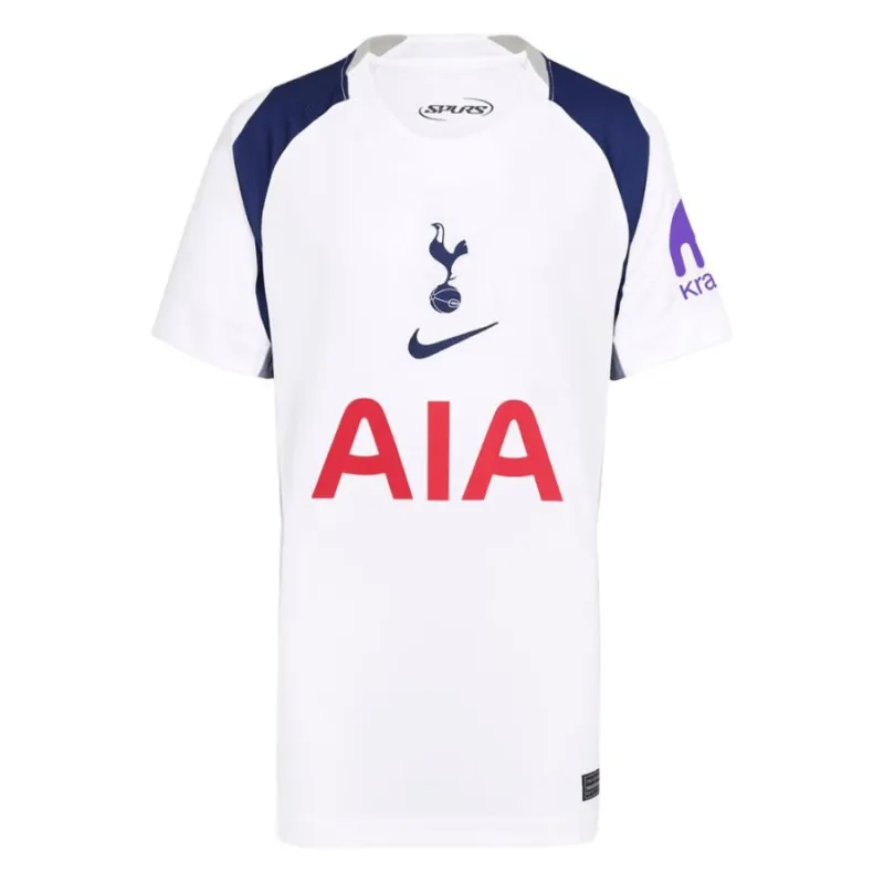 Tottenham Hotspur Kids' 2025/26 Home Jersey - White