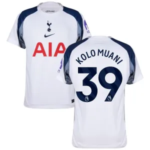 Tottenham Hotspur KOLO MUANI 2025/26 Home Jersey - White