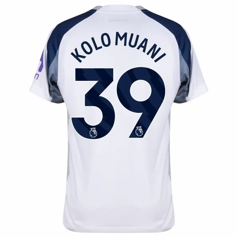 Randal Kolo Muani Tottenham Hotspur 2025/26 Kids Home Soccer Kit