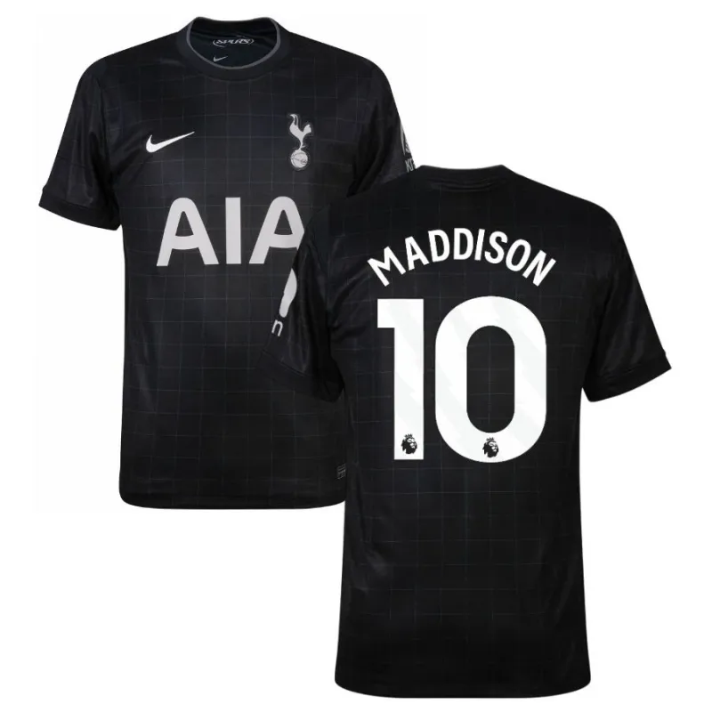 Tottenham Hotspur MADDISON 2025/26 Away Jersey - Black