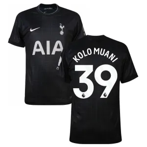 Tottenham Hotspur KOLO MUANI 2025/26 Away Jersey - Black