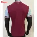 Il kit di casa - edizione giocatore - di West Ham United per 2024/25 - Rosso