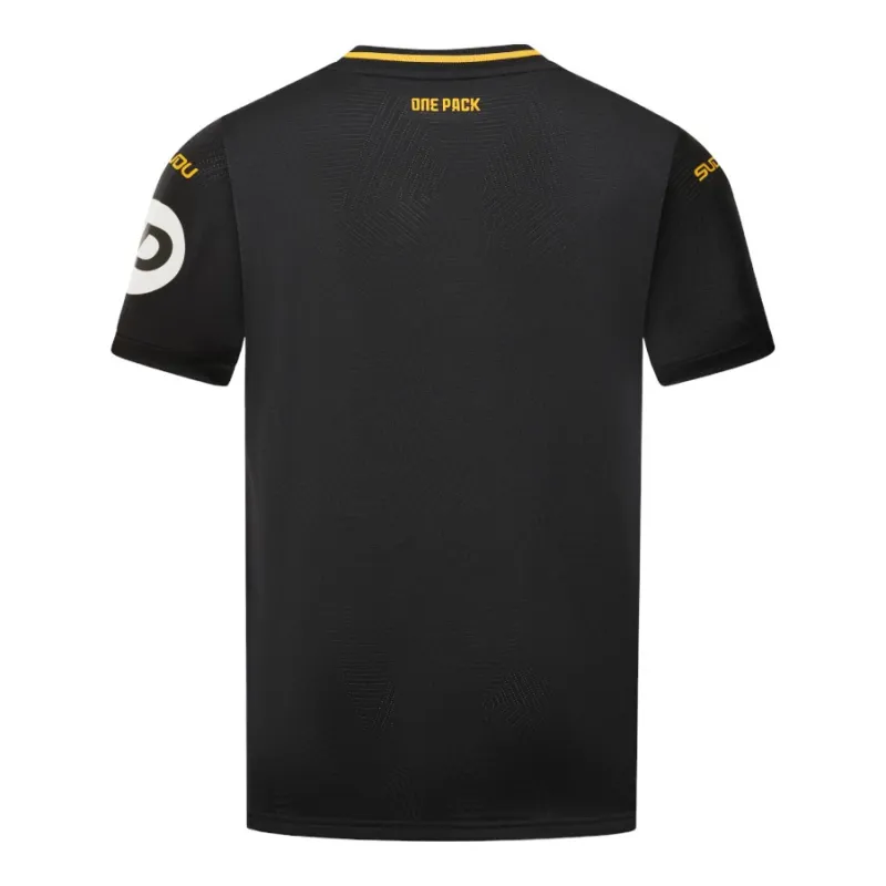 Wolves 2024/25 Away Kids' Jersey - Black