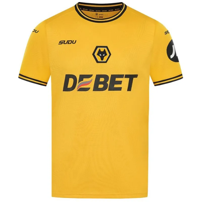 Wolverhampton Wanderers 2024/25 Home Jersey - Player Version - Yellow
