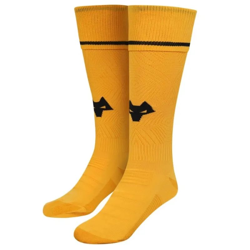 Wolverhampton Wanderers 2024/25 Home Kids' Jersey Set - Yellow