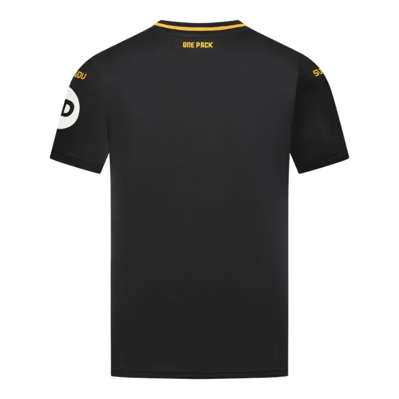 Wolverhampton Wanderers 2024/25 Away Kids' Jersey Set - Black