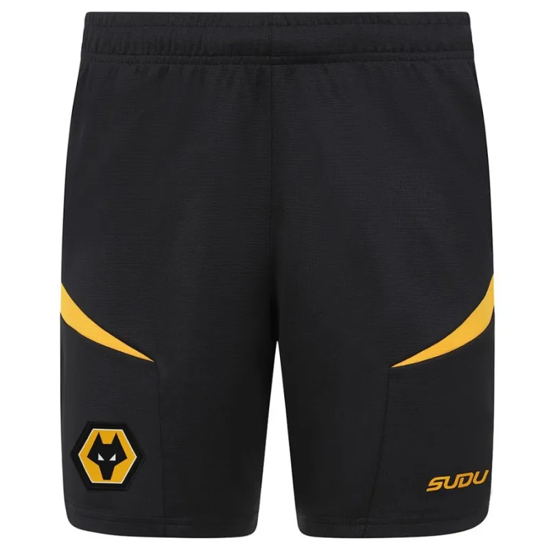 Wolverhampton Wanderers 2024/25 Away Kids' Jersey Set - Black