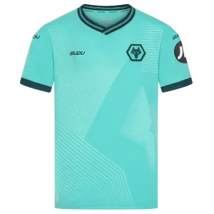 Maglia bambini Wolves 2025/26 Trasferta - Verde