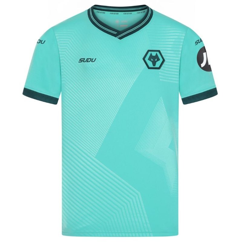 Wolves Kids Kit Set 2025/26 Away - Green