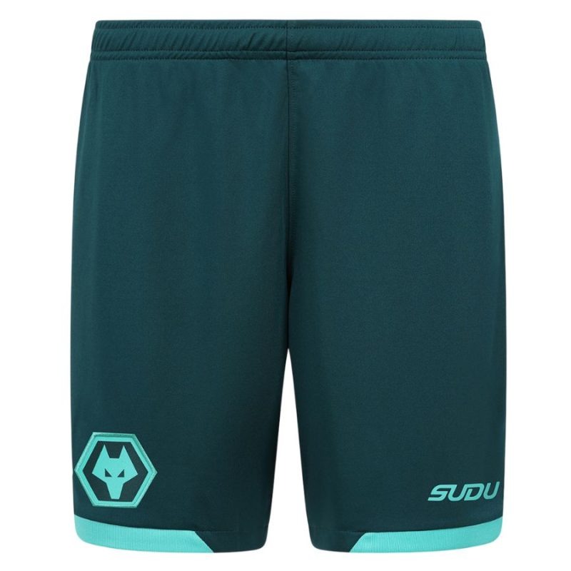 Wolves 2025/26 Away Shorts - Green