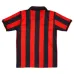 AC Mailand 1990/91 Retro-Heimtrikot - Rot/Schwarz