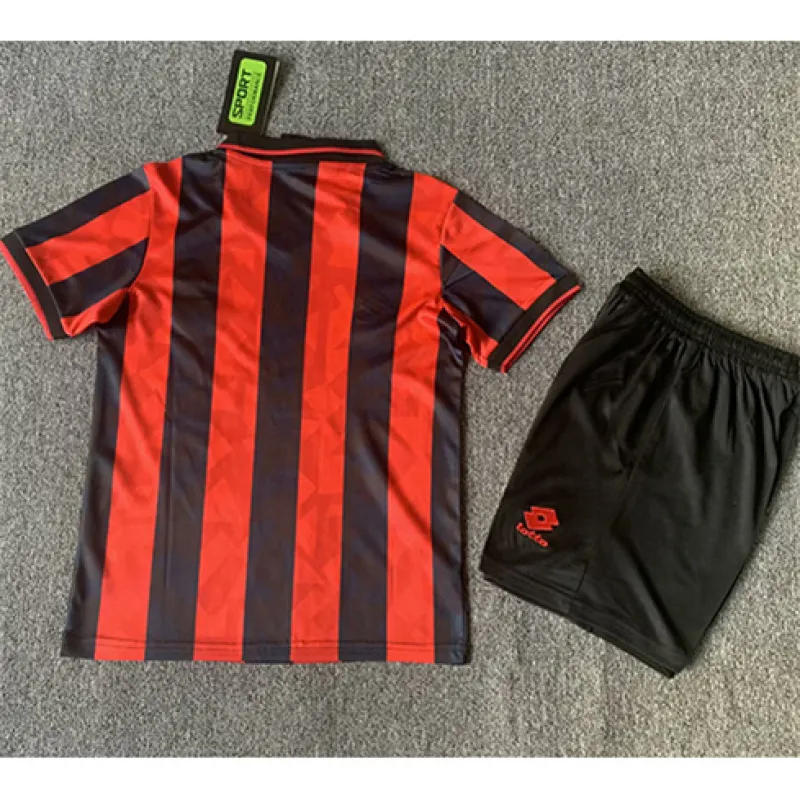 AC Mailand 1993/94 Retro Heim-Kinder-Trikot - Rot