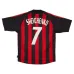 AC Mailand SHEVCHENKO 2002/03 Retro-Heimtrikot - Rot/Schwarz